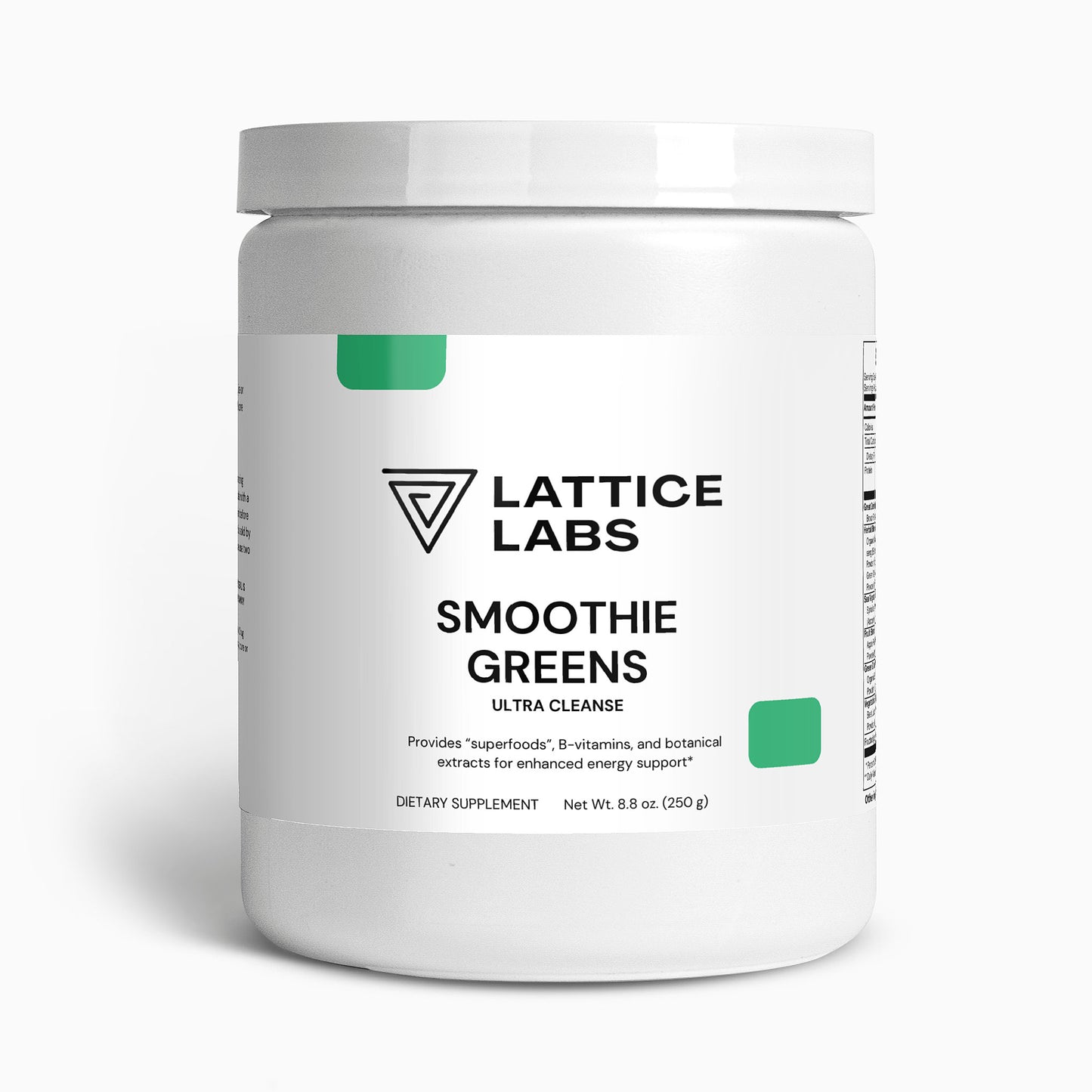 Lattice Labs Ultra Cleanse Smoothie Greens