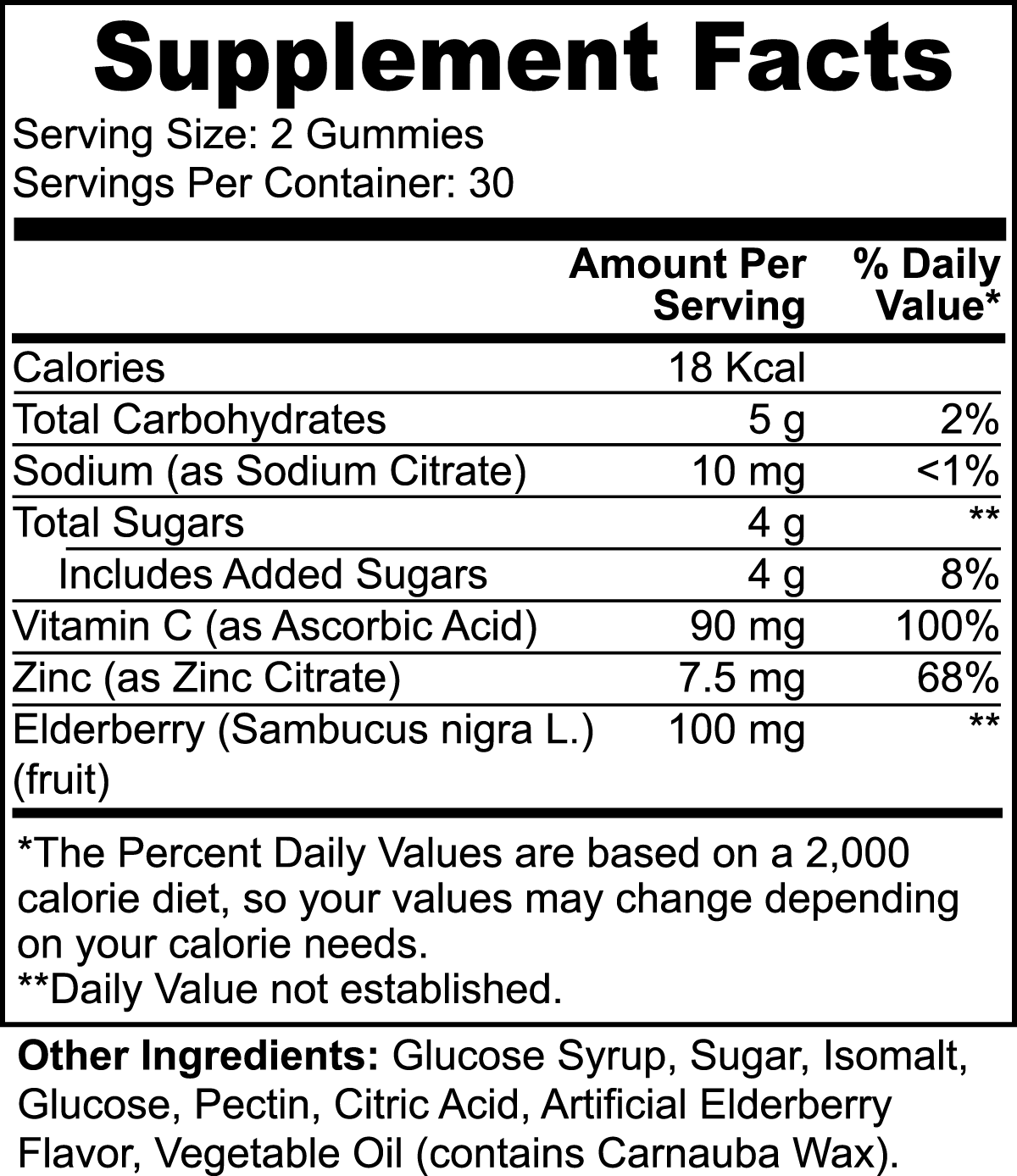 Lattice Labs Elderberry & Vitamin C Gummies