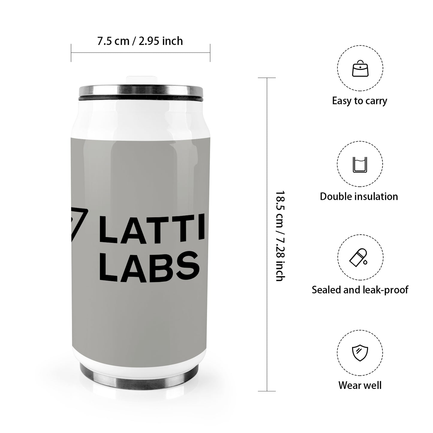 Lattice Labs Vacuum Sealed Can (13.7 OZ)