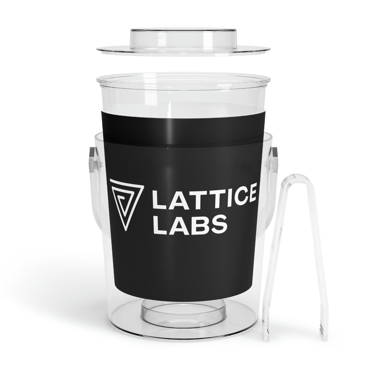 Lattice Labs Ice Bucket with Tongs