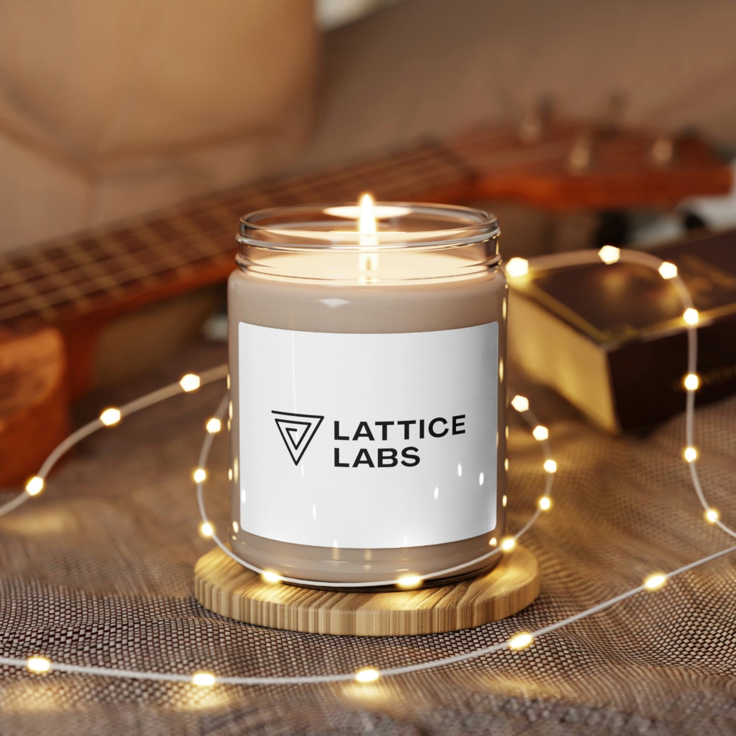 Lattice Labs Scented Soy Candle, 9oz