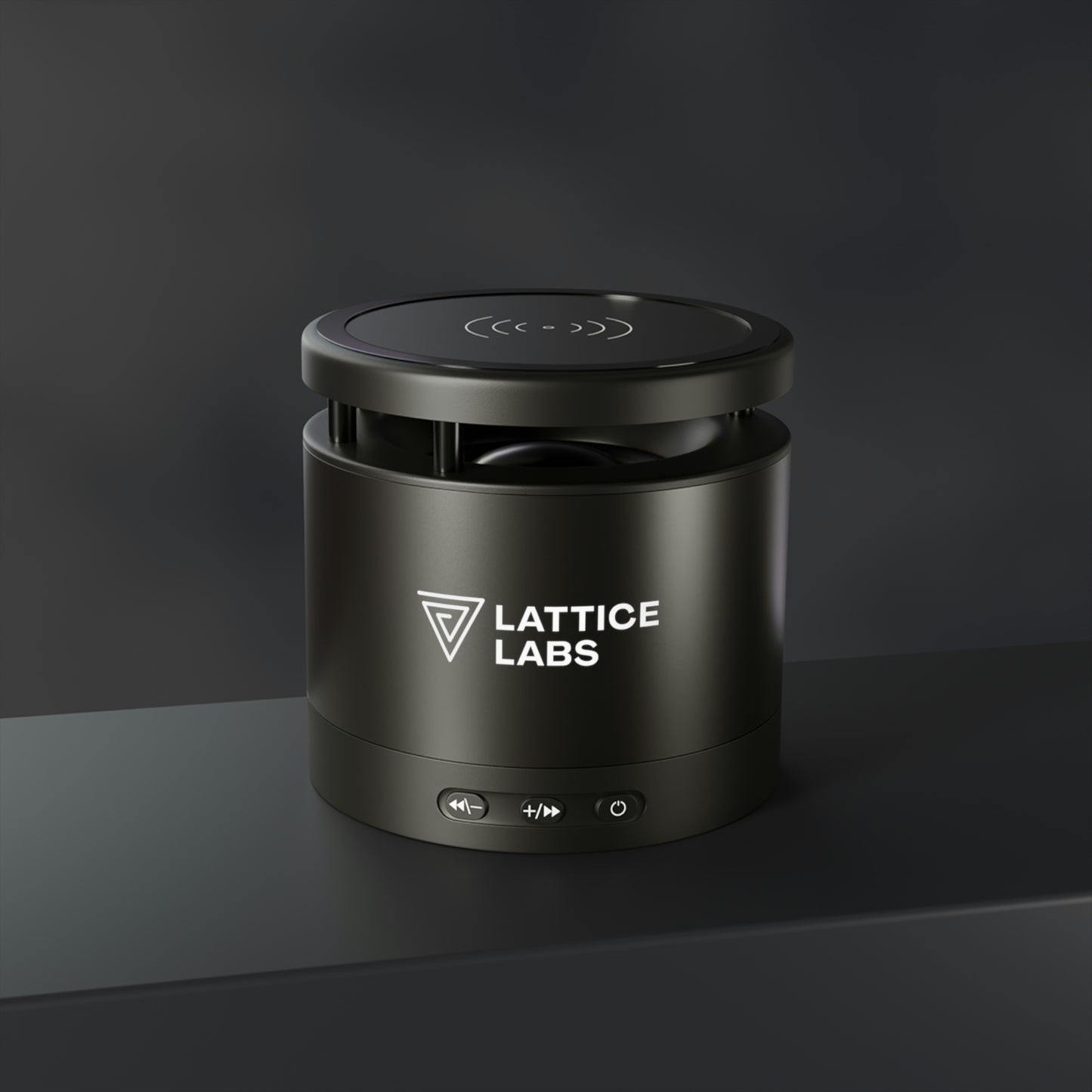 Lattice Labs Metal Bluetooth Speaker and Wireless Charging Pad